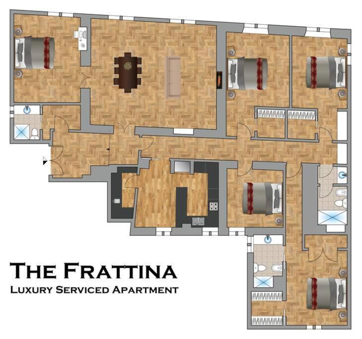 The Frattina - Luxury Serviced Apartment Рим Екстериор снимка